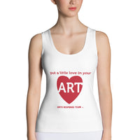 heA.R.T. Logo Sublimation Cut & Sew Tank Top