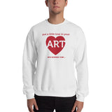 heA.R.T. Unisex Sweatshirt DTG