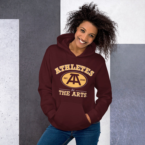 A4TA MARRON & GOLD Unisex Hoodie